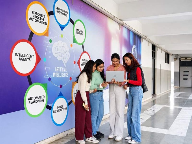 Image from: Students Shift Towards Career-First Education as AI, Cyber Security and Interdisciplinary Programmes See Sharp Rise in Demand at Manav Rachna