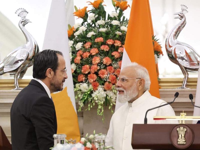 Image from: “Strong, futuristic partnership”: India, Cyprus upgrade ties to strategic partnership, eye expanding economic ties