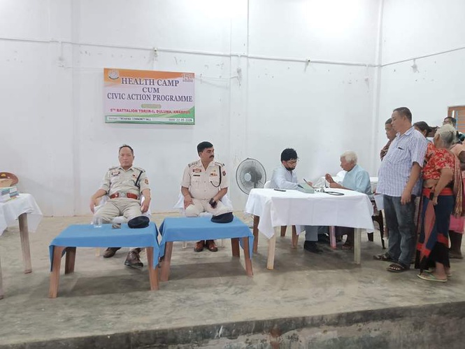 Image from: Tripura State Rifles holds Health-Cum-Civic programme