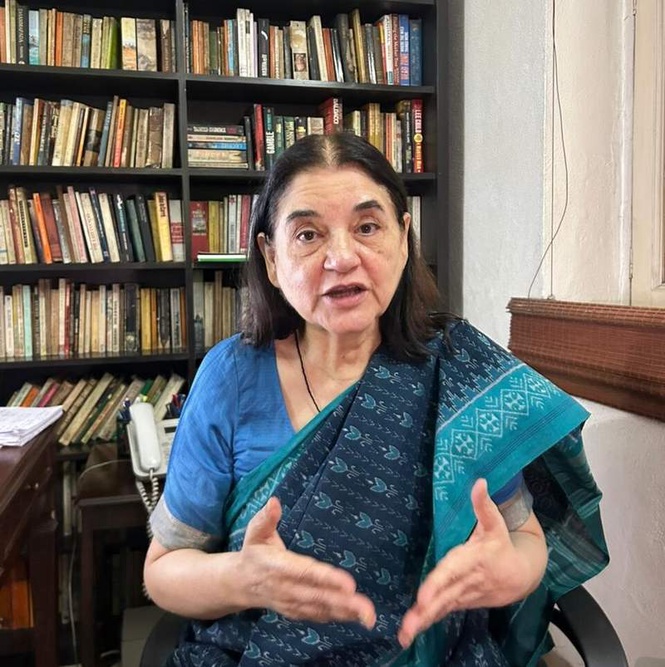 Image from: ‘No licence to kill’: Maneka Gandhi slams CM Mann’s ‘wilful distortion’ of SC’s stray dog order