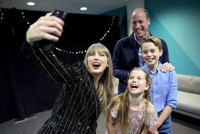 Image from: Prince William hints he could attend Taylor Swift and Travis Kelce's wedding
