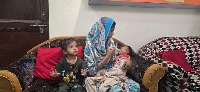 Image from: Punjab woman searches for husband lost in Russia-Ukraine war 8 months ago