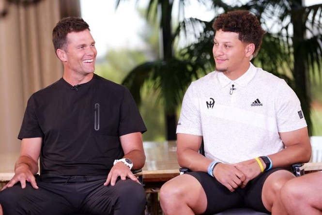 Image from: Tom Brady’s hilarious ‘glorified community college’ dig at Patrick Mahomes is going viral