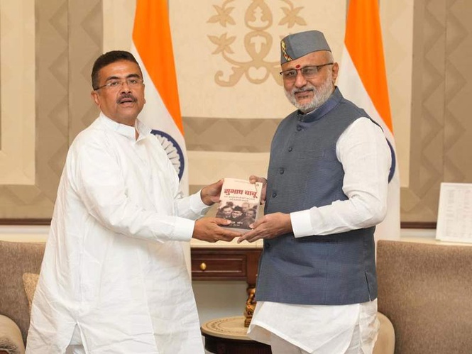 Image from: West Bengal CM Suvendu Adhikari meets Vice President