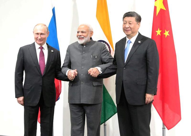 Image from: India returns to its geopolitical centre