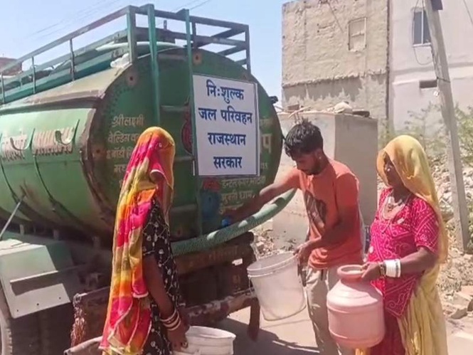 Image from: Jaisalmer water crisis: Tap dryness and local protests amid canal repairs