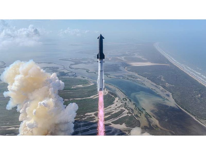 Image from: SpaceX launches Starship V3 in its twelfth major flight test
