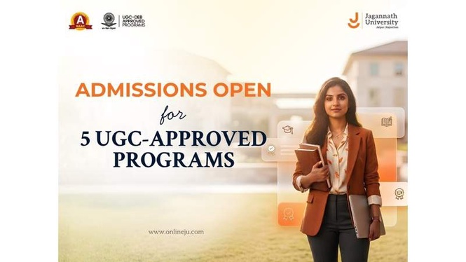 Image from: July 2026 Admissions Open: Jagan Nath University Online Launches New Session Across 5 UGC-approved Programs