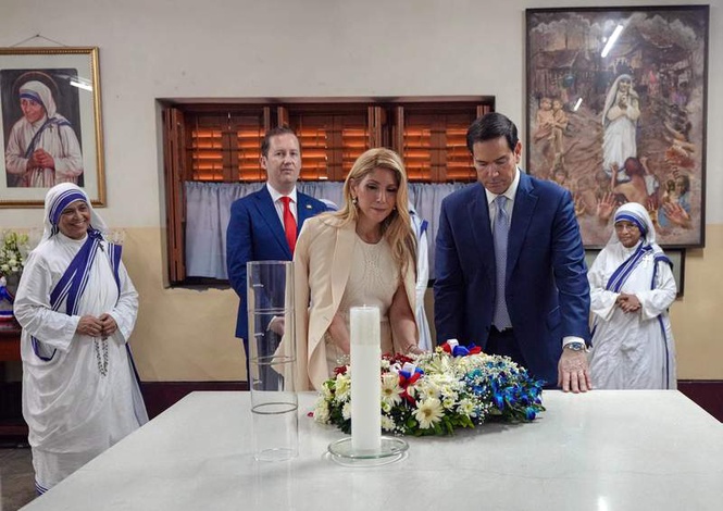 Image from: Marco Rubio’s Kolkata visit puts Missionaries of Charity back in focus, here’s why