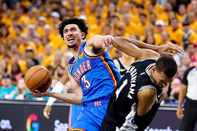 Image from: Jared McCain reveals if he is angry with Daryl Morey for trading him to Thunder after career night