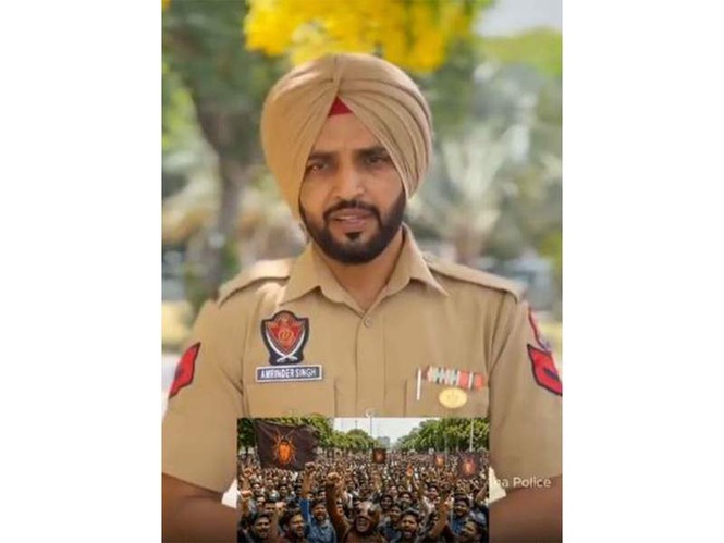 Image from: Ludhiana Police warns against scammers using name of 'Cockroach Janta Party', targeting citizens via malicious links