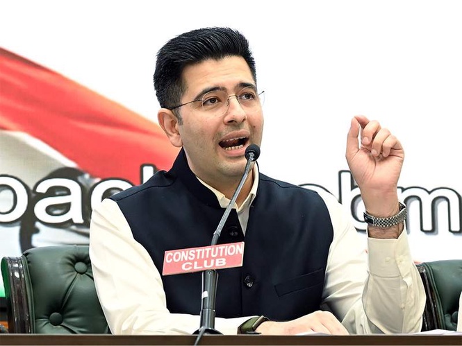 Image from: Raghav Chadha appointed as Chairman of Committee on Petitions in Rajya Sabha