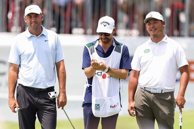 Image from: Scottie Scheffler and Si Woo Kim prove Aronimnk got it completely right with their course setup