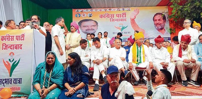 Image from: Sadbhav Yatra ends in Rohtak; Hooda, Congress MLAs skip event