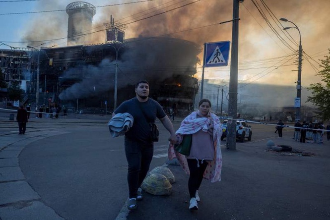 Image from: Russia uses hypersonic Oreshnik missile in mass attack on Kyiv