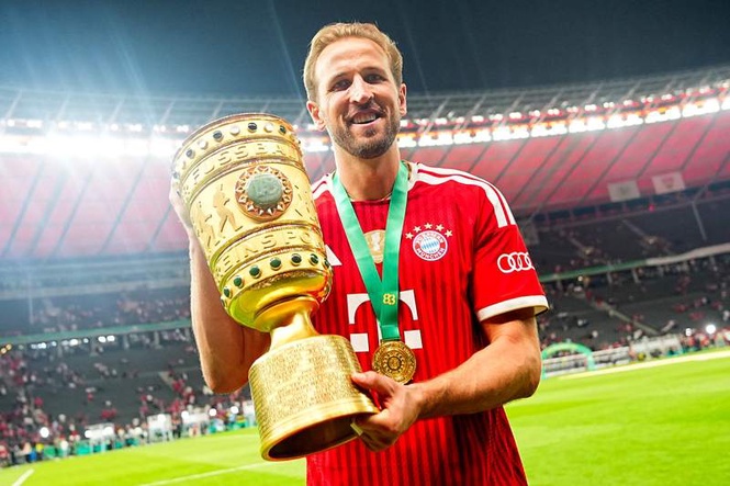 Image from: Kane's fitting finale as Bayern end high-scoring season in style
