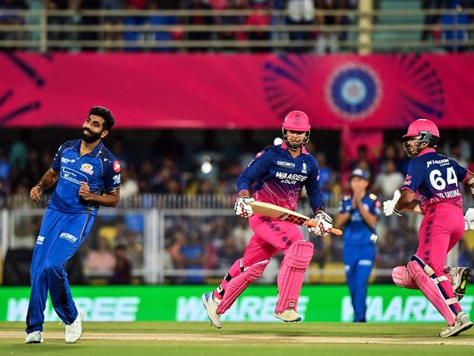 Image from: IPL: MI win toss, elect to bowl first against RR in Mumbai, Bumrah rested