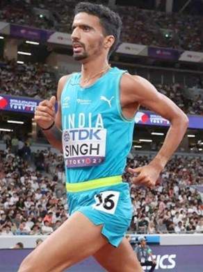 Image from: With a silver at US event, Indian Army athlete breaks 5,000-metre national record