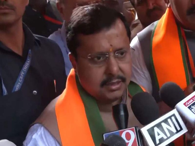 Image from: "Congress using Karnataka as ATM": BJP president Nitin Nabin