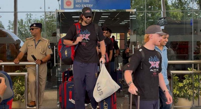Image from: Royal Challengers Bengaluru arrive in Dharamsala for IPL qualifier clash against Gujarat Titans