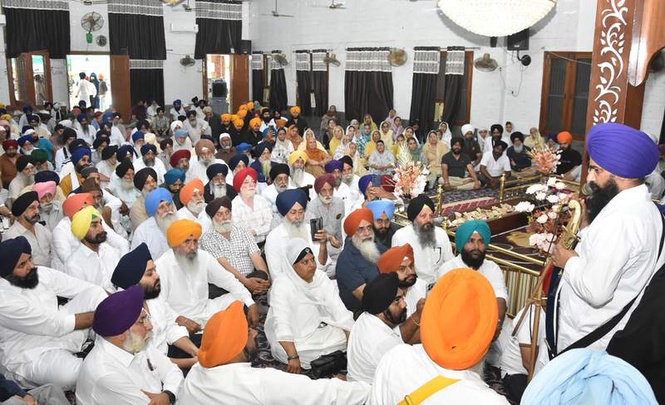 Image from: Sikh bodies raise concerns over new Act in Jalandhar