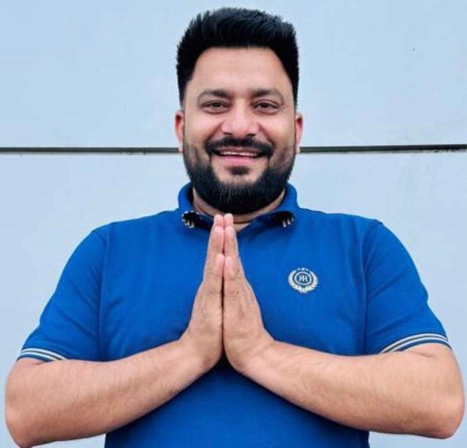 Image from: Satish Kumar named Congress SC wing’s Pathankot chief