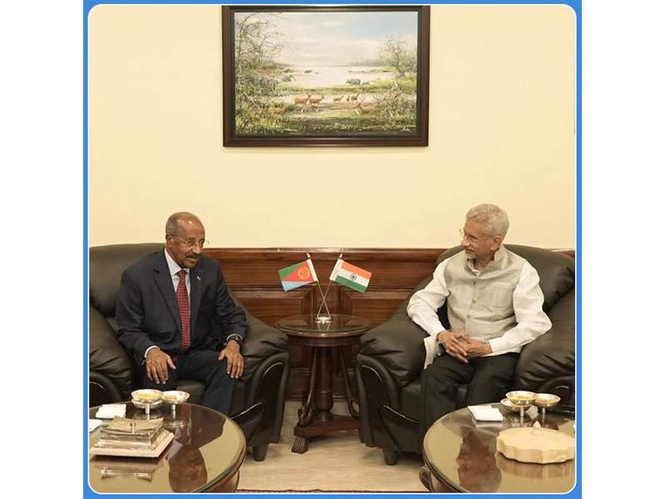 Image from: Jaishankar greets people of Eritrea on country's Independence Day