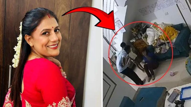 Image from: Jaipur woman dies by suicide, CCTV video shows husband’s abuse as children recall repeated violence