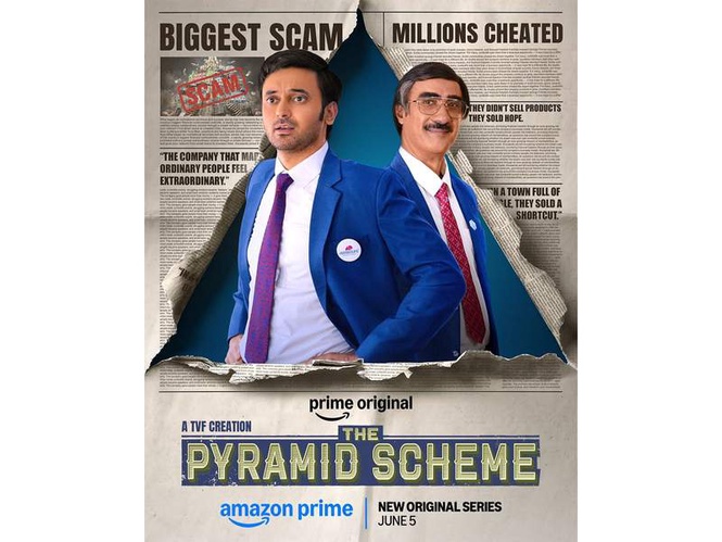 Image from: Ranvir Shorey, Paramvir Singh Cheema's show 'The Pyramid Scheme' announced
