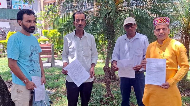 Image from: Villagers seek closure of stone crusher over pollution concerns
