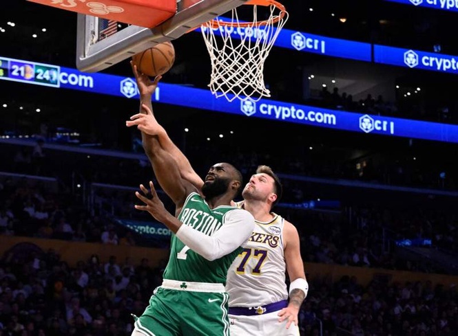 Image from: Paul Pierce explains why Jaylen Brown deserved Luka Doncic’s All-NBA spot