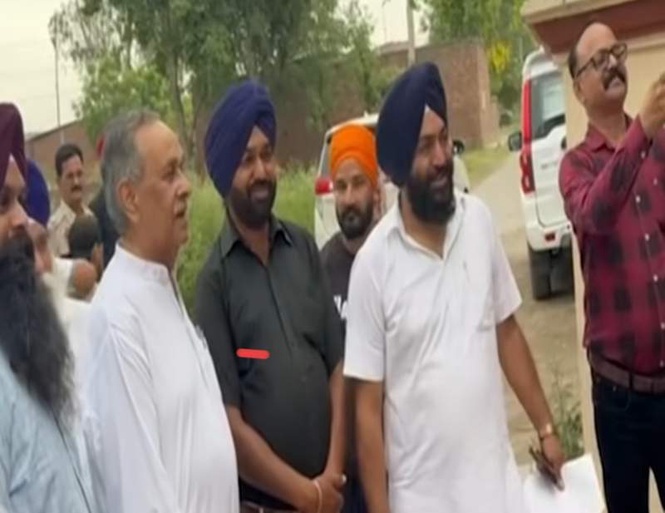 Image from: Mukerian BJP MLA campaigns for SAD candidate in MC poll, sparks row