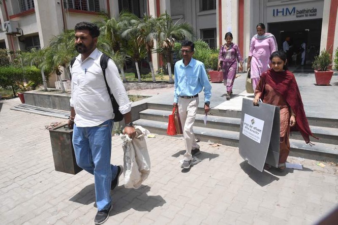 Image from: 35L voters to seal fate of 7,555 candidates in Punjab civic body elections today