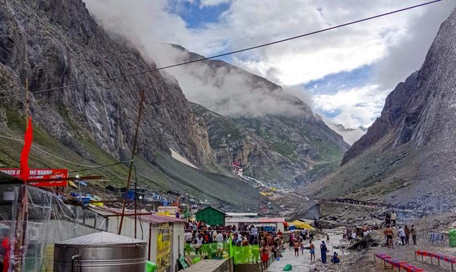 Image from: Amarnath Yatra preparations test admn beyond matters of faith