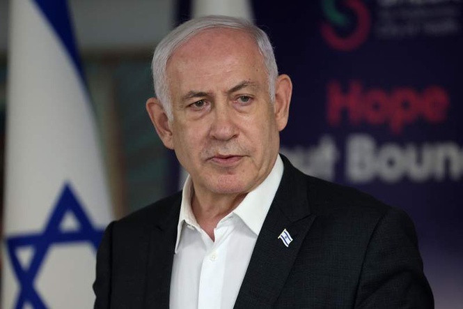 Image from: Netanyahu taken to hospital for dental treatment, office says