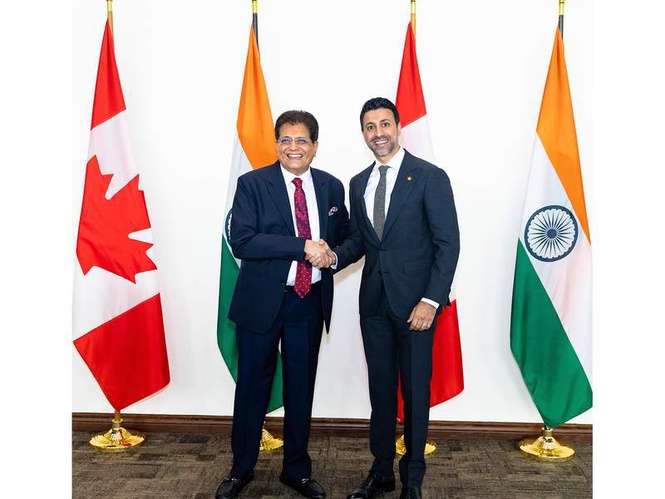 Image from: India, Canada aim ambitious target of tripling trade to USD 50 billion by 2030: Union Minister Piyush Goyal