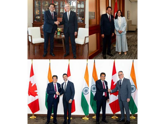 Image from: Piyush Goyal meets Canadian Prime Minister in Ottawa; Expresses optimism towards early India-Canada CEPA conclusion