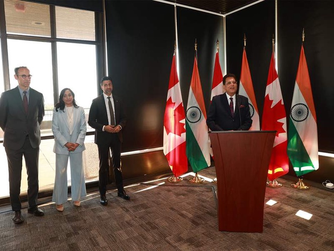 Image from: Piyush Goyal highlights India's growth story; lauds diaspora's contributions in deepening India-Canada ties