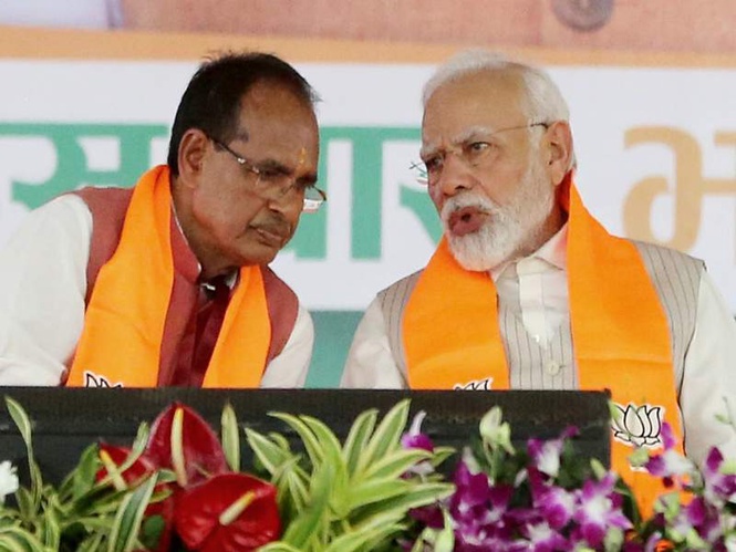 Image from: "Golden era of India's reconstruction": Shivraj Singh Chouhan hails PM Modi's 12 years in office