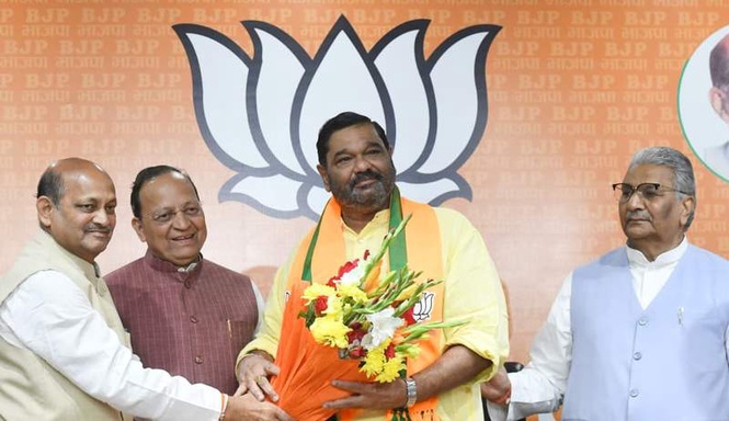 Image from: Former BJD Rajya Sabha MP Debashish Samantaray joins BJP