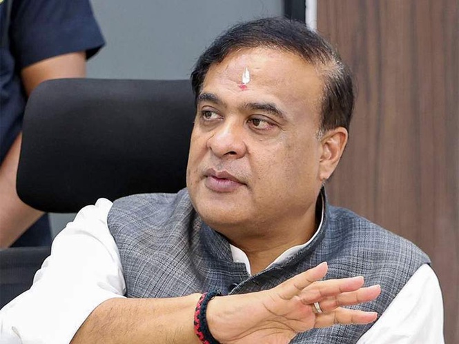 Image from: Assam govt committed to providing two lakh jobs, reclaiming encroached lands: CM Sarma