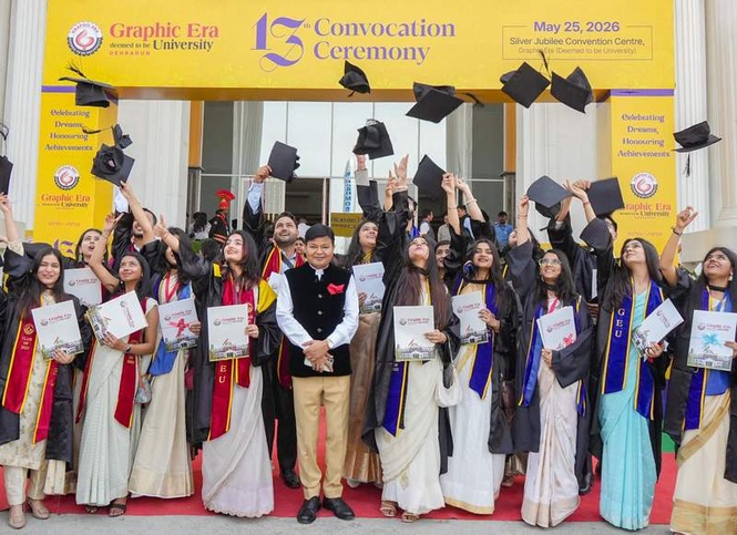 Image from: ‘Keep updating yourself’: Union Minister Pralhad Joshi tells students at Graphic Era’s 13th convocation