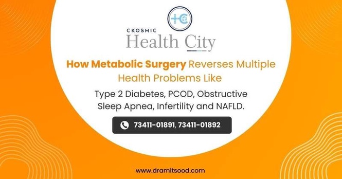 Image from: How Metabolic Surgery Reverses Multiple Health Problems Like Type 2 diabetes, PCOD, obstructive sleep apnea, infertility and NAFLD