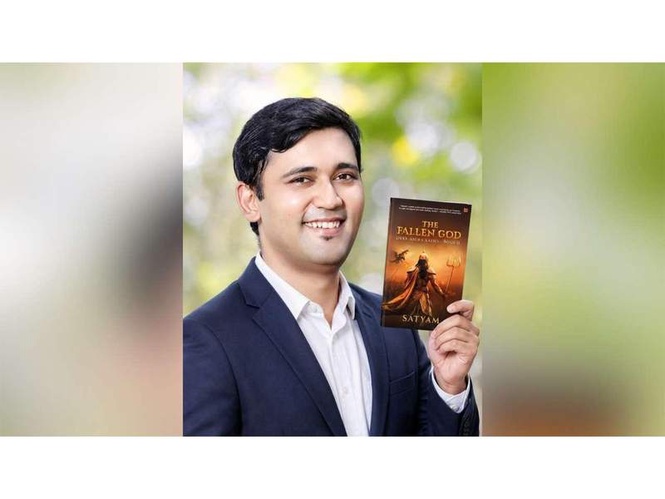 Image from: Satyam Expands His Mythological Fantasy Universe With The Fallen God, Second Installment in the Deva-Asura Katha Trilogy