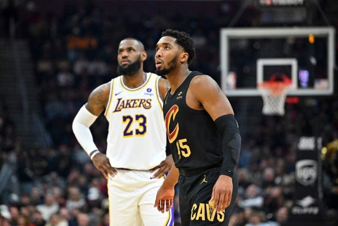 Image from: How Donovan Mitchell reacted to a potential LeBron James-Cavaliers reunion after ECF exit