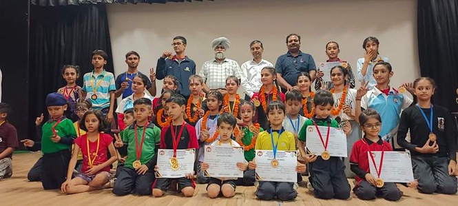 Image from: Yamunanagar school named ‘Best Yogi’