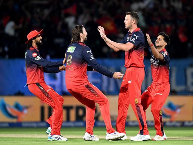 Image from: RCB reaches second consecutive IPL final with 92-run win over GT; bowlers, skipper Patidar shine