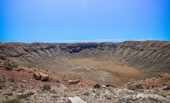 Image from: A 42,000-Year-Old Asteroid Crater in South Korea Created a Hidden Lake Where Ancient Life May Have Later Emerged