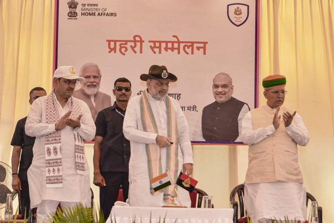 Image from: Shah bats for BSF vigilance on border demographic changes