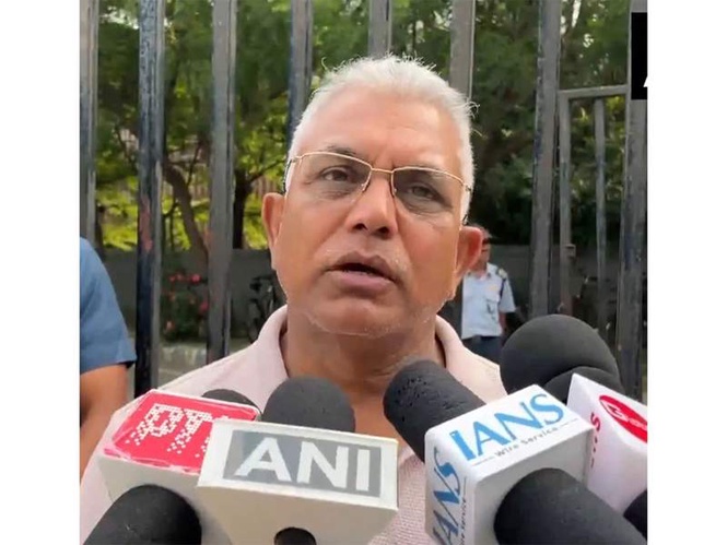 Image from: "Why should Bangladeshis stay here?": Dilip Ghosh backs 'delete, detect, deport' policy in West Bengal